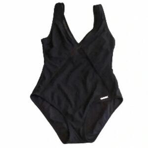 MICHAEL Michael Kors black one piece swimsuit Sz 10 New with tags